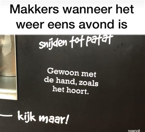 En zo hoort het.